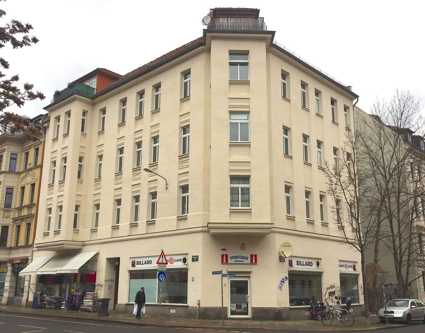 Vermitteltes Mehrfamilienhaus am Täubchenweg in Leipzig